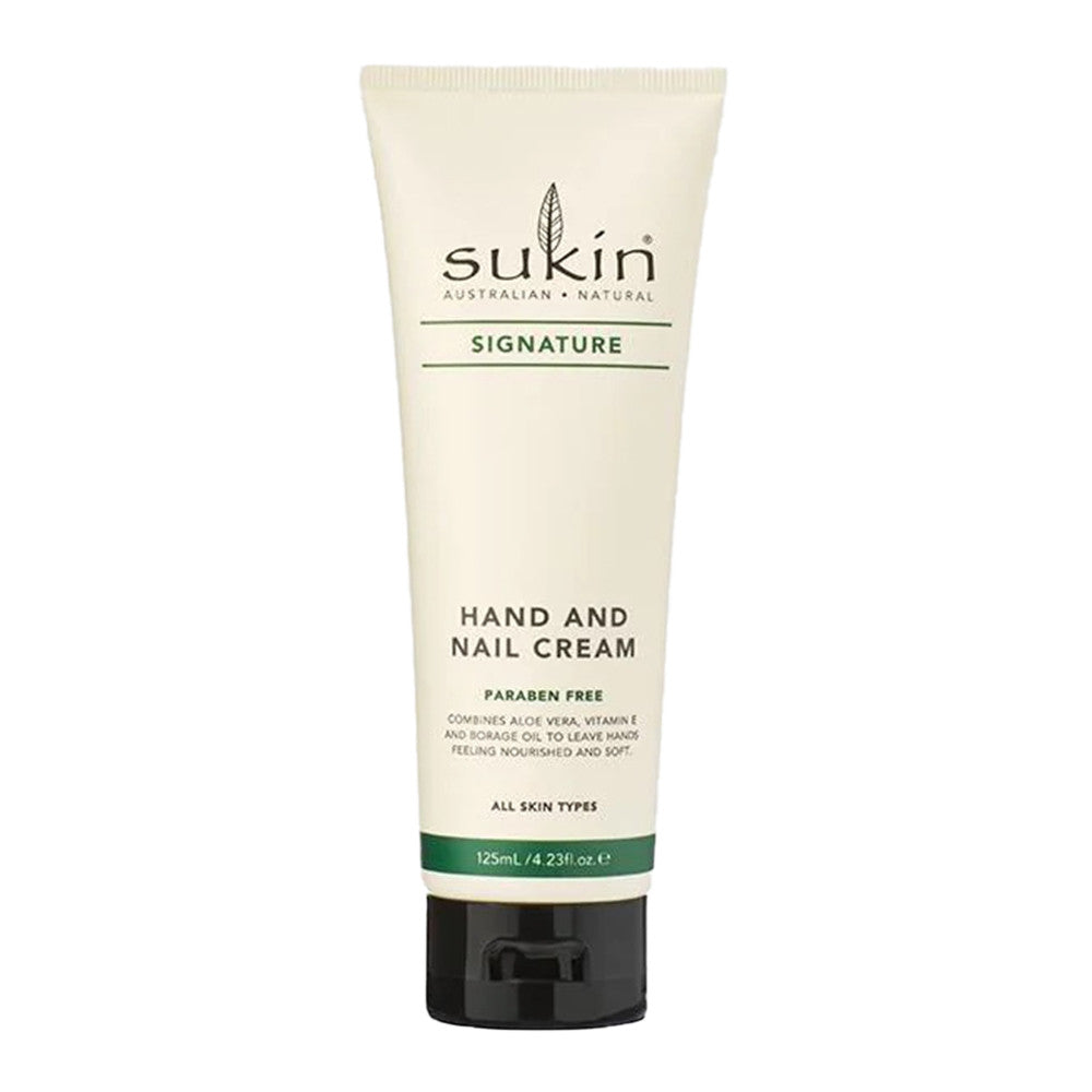 Sukin Natural Signature Hand and Nail Cream, 4.23 Oz